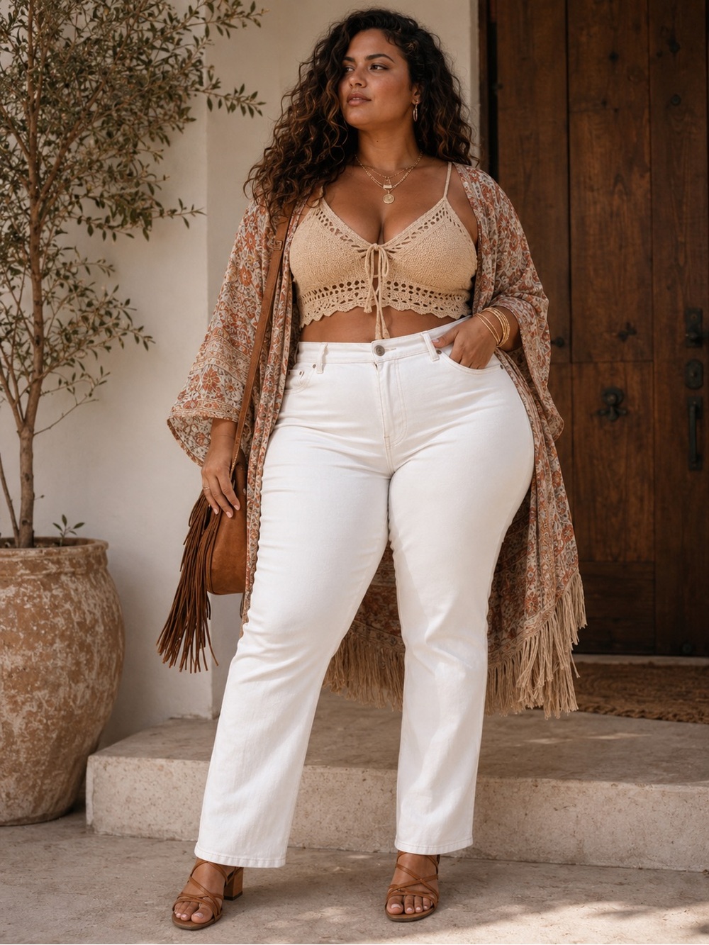 Levi's White Plus Size 22 High-Rise Denim Jeans| Summer Look | Curvy